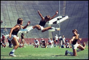 Donnie, Jeff, and Allen in the Rose Bowl Finals